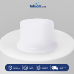 Komponen filter air silicone end cap Desalite tutup ujung cartridge elastis penyekat karet anti bocor sistem Filter RO.