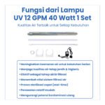 LAMPU UV 12 GPM 40 WATT 1 SET - Image 3
