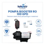 Pompa Booster HF 50 L (24VDV - 3A) Pompa RO 400 Gpd / 500 Gpd Pureline.
