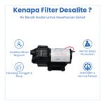 POMPA BOOSTER RO 100 GPD DESALITE 240 VAC 0,22A - Image 2