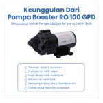 POMPA BOOSTER RO 100 GPD DESALITE 240 VAC 0,22A - Image 4