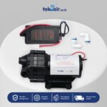 komponen Mesin filter air Pompa Booster RO 100 GPD Desalite 240 VAC 0,22A untuk meningkatkan tekanan masuk sistem Filter RO.