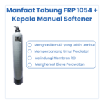 TABUNG FRP 1054 + KEPALA MANUAL SOFTENER - Image 4