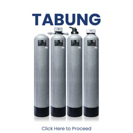 Tabung FRP filter air fiber media filter tahan tekanan tinggi.