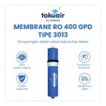 Komponen filter air bagian Membrane RO 400 GPD tipe 3013 Desalite lembaran membran reverse osmosis diameter 3 inch penyaring bakteri logam berat sistem Filter RO.