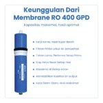 MEMBRANE RO 400 GPD TIPE 3013 - Image 5