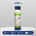 Komponen filter air CTO 10 inch AB NIER Desalite tipe carbon block anti bacteria penyaring klorin bau rasa tidak sedap sistem Filter RO.