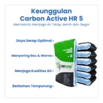 CARBON ACTIVE HR 5, MESH 8 X 30 (COCONUT BASE), 25KG/ZAK - Image 5