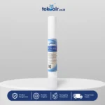 Komponen filter air sedimen PP 20 inch kerapatan 5 micron cartridge polypropylene putih penyaring lumpur karat debu sistem Filter RO.