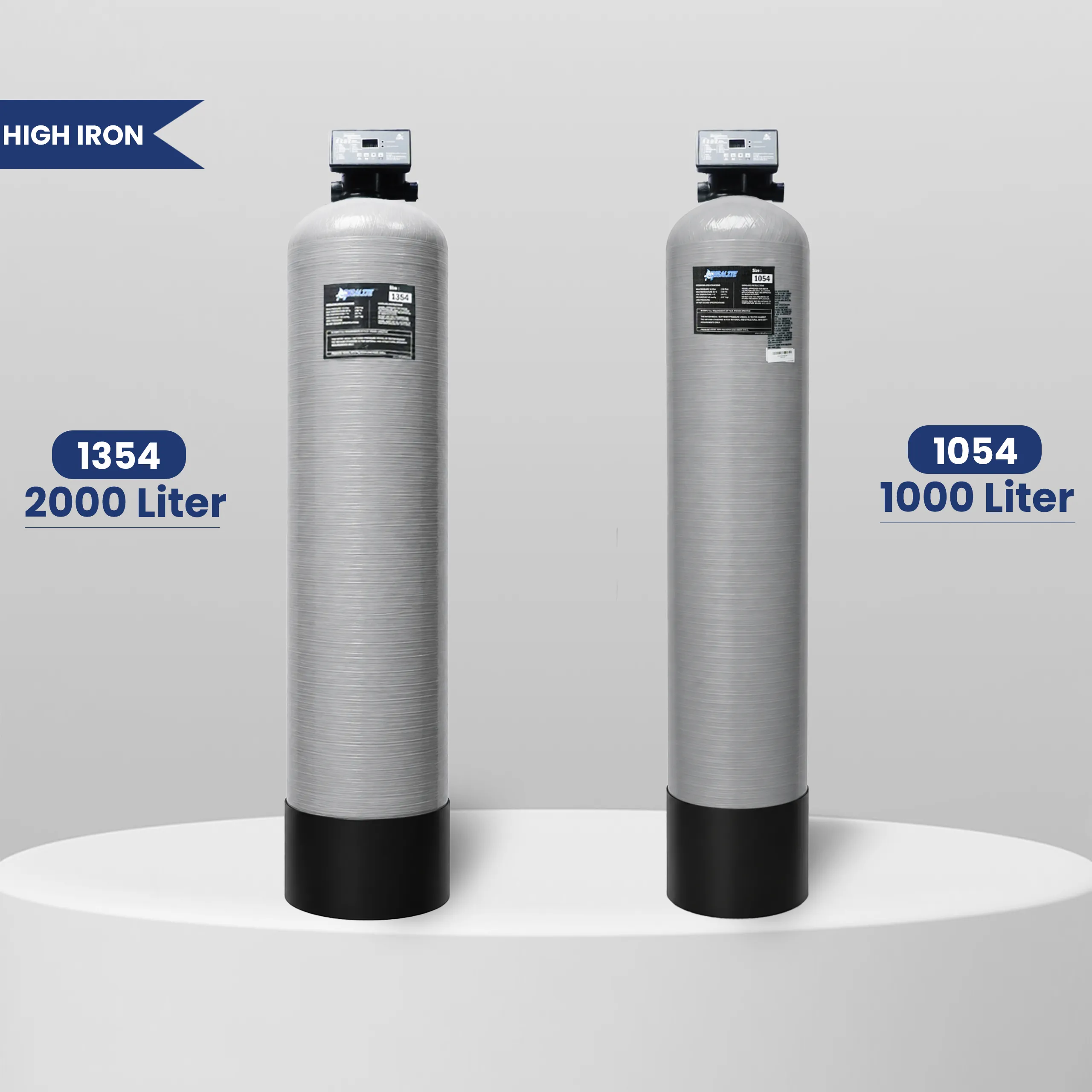 Foto Depan 1354, 1054 Otomatis Re Filter Air Bersih - High Iron Removal Solusi Air Keruh, Mengandung Besi, Berminyak, Mengendap, Hitam Mekanisme Otomatis - Image 1