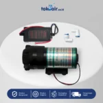 Komponen filter air pompa booster RO 400 GPD DC 24V Desalite tipe pendorong penambah tekanan membran penjamin kestabilan aliran sistem Filter RO