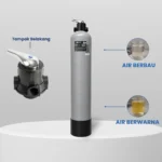 Filter Air Bersih - Karbon Aktif Solusi Air Bau dan Berwarna Mekanisme Manual - Image 3