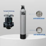 Filter Air Bersih - Softener Solusi Air Berkerak, Berkapur (Bercak Putih) Mekanisme Manual - Image 3