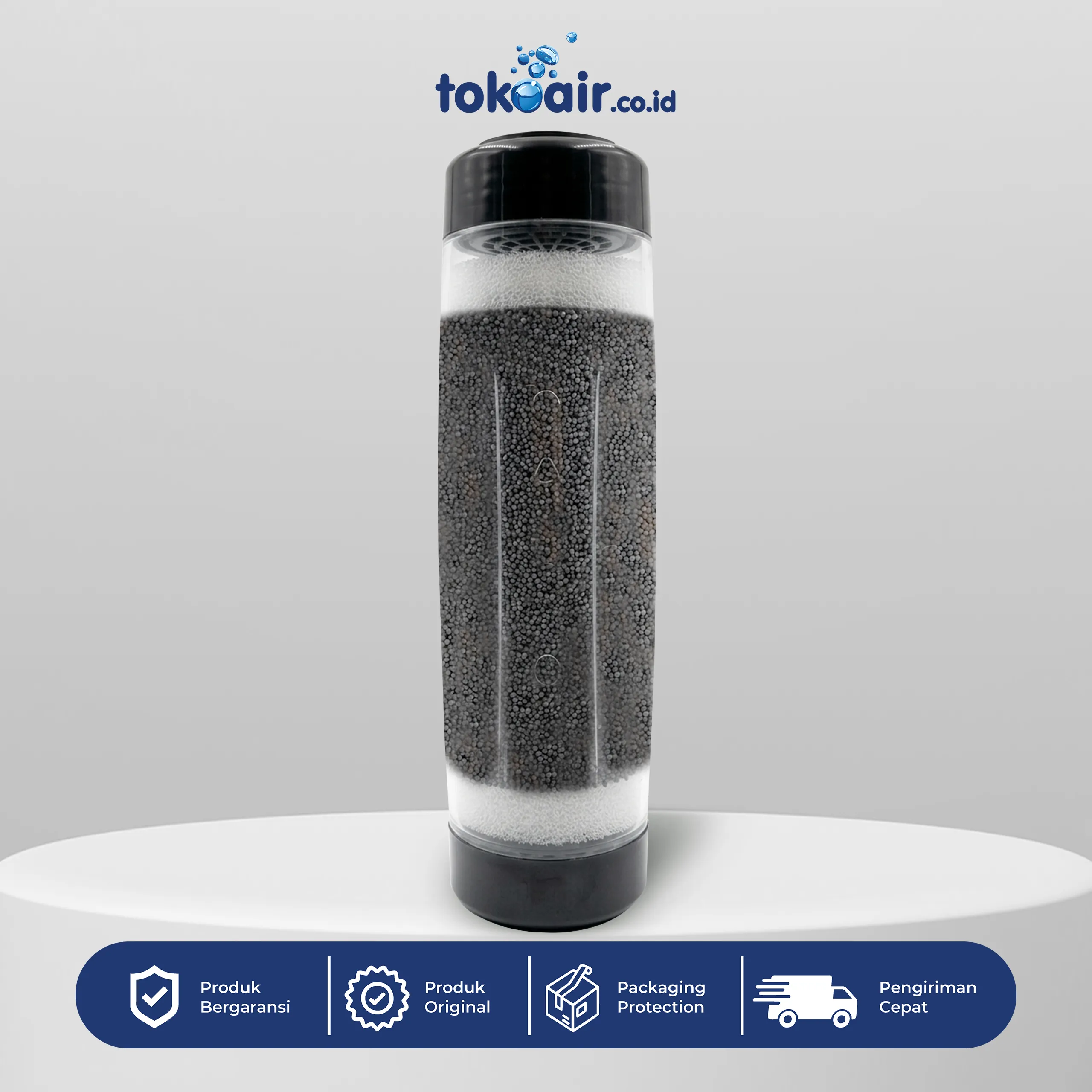 Bio Alkaline isi Batu Alkali sampul Komponen filter air Cartridge ORP Alkaline 10 inch Desalite media alkalinisasi reminerlisasi pH penyegar air siap pakai sistem Filter RO